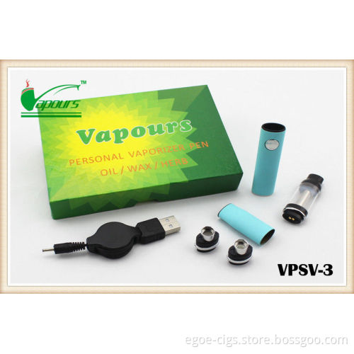Colorful Elips E Cig , Wax Herb Vaporizer Pen With Good Taste